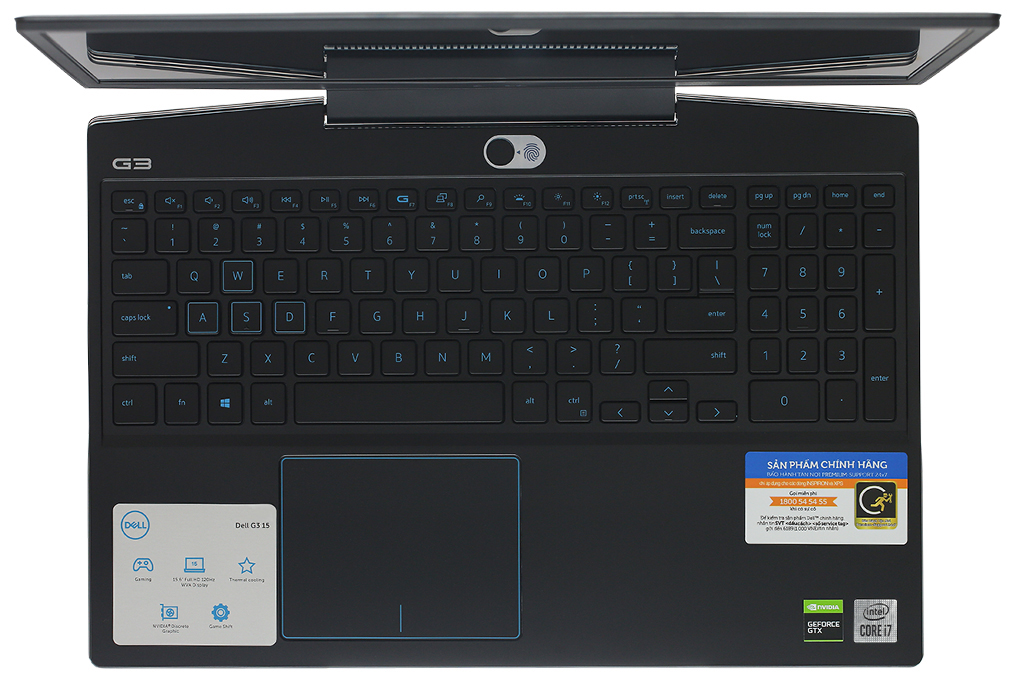 Laptop Dell Gaming G3 15 i7 10750H/16GB/256GB + 1TB/4GB GTX1650Ti/Win10 (P89F002G3500C) giá tốt