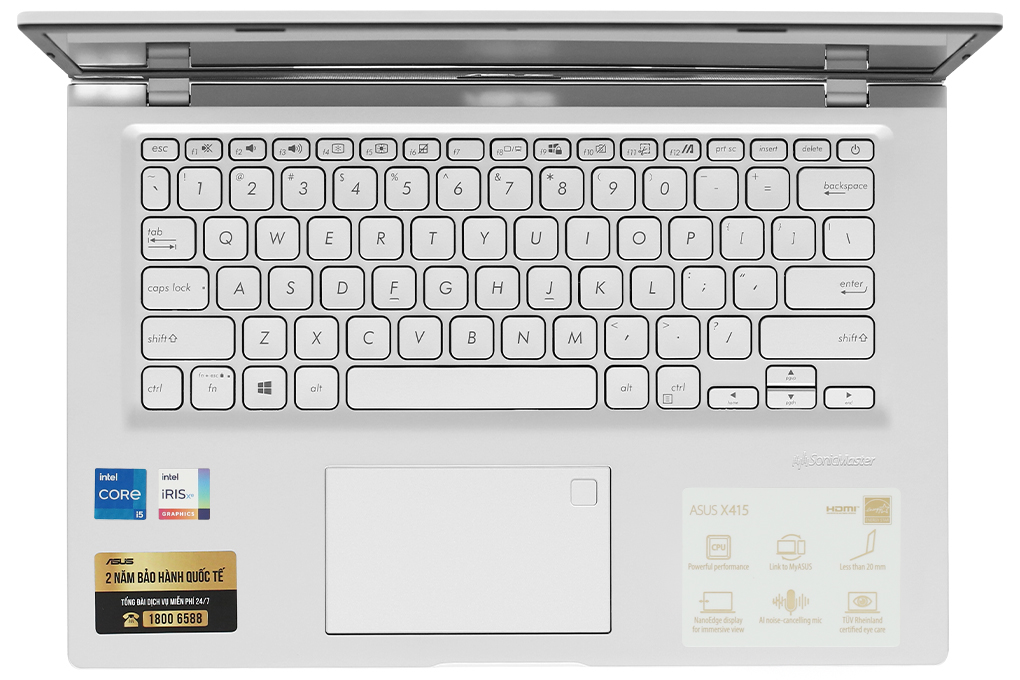 Laptop Asus VivoBook X415EA i5 1135G7/8GB/512GB/Win10 (EB262T) giá tốt