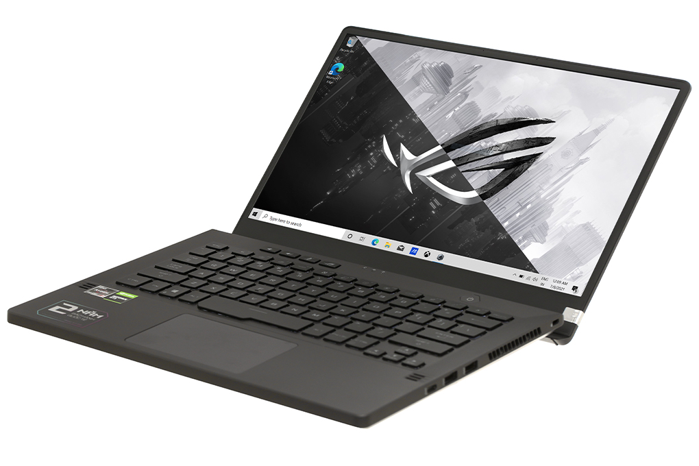 Mua laptop Asus Rog Zephyrus Gaming G14 GA401QH R7 5800HS/8GB/512GB/4GB GTX1650/144Hz/Túi/Win10 (HZ035T)
