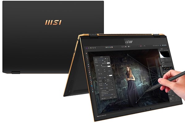 Laptop MSI Summit E13 Flip i7 1185G7/16GB/1TB SSD/Touch/Túi/Pen/Win10 (211VN)