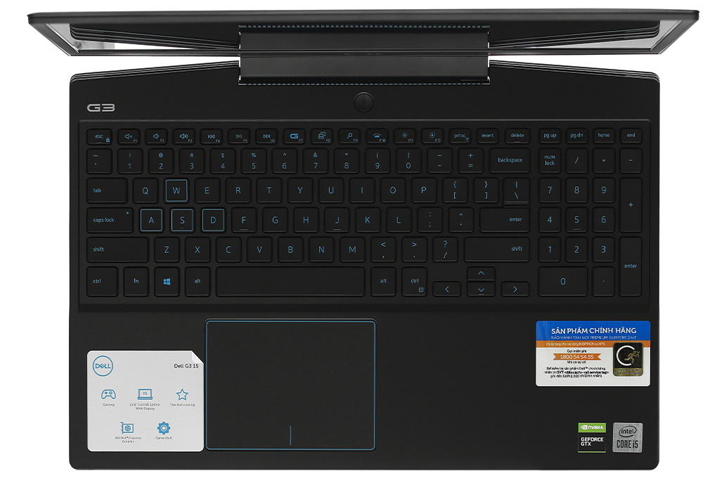 Laptop Dell Gaming G3 15 3500 i5 10300H/8GB/1TB+256GB/4GB GTX1650/120Hz/Win10 (70253721) giá tốt