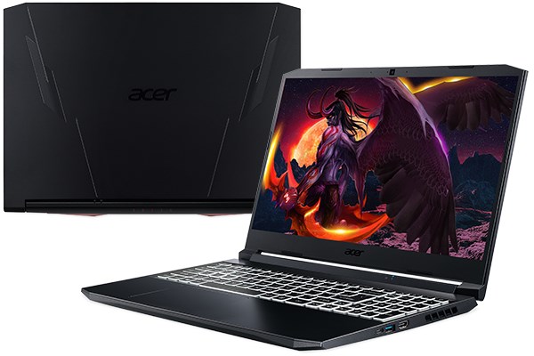 Laptop Acer Nitro 5 Gaming AN515 57 74NU i7 11800H/8GB/512GB/4GB RTX3050Ti/144Hz/Balo/Win10 (NH.QD9SV.001.)