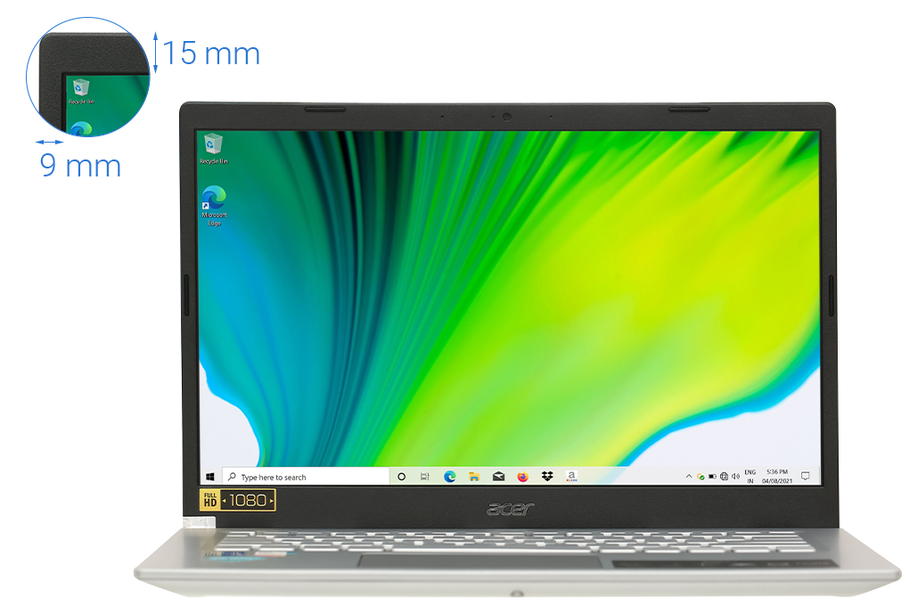 Laptop Acer Aspire A514 54 53T8 i5 1135G7/8GB/1TB SSD/Win10 (NX.A2ASV.006) chính hãng