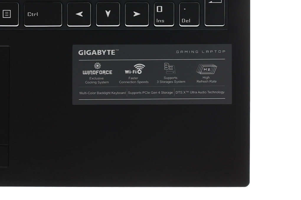 Laptop GIGABYTE Gaming G5 i5 11400H/16GB/512GB/4GB RTX3050Ti/144Hz/Win10 (51S1123SH)