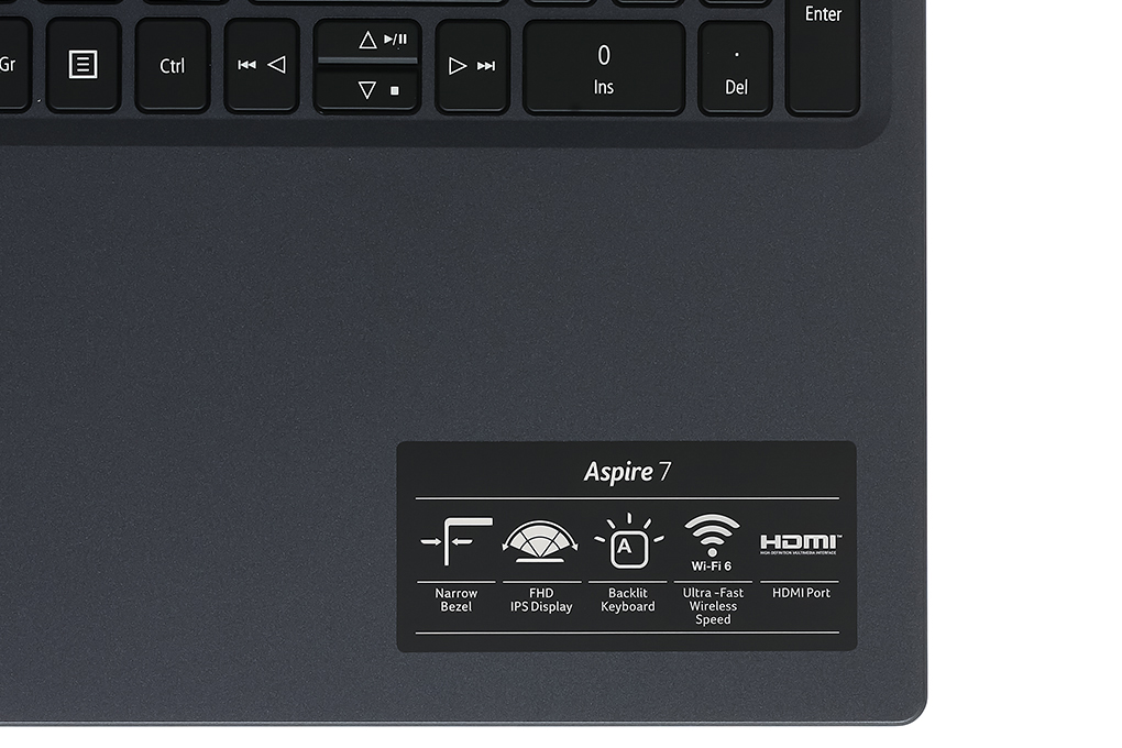 Laptop Acer Aspire 7 Gaming A715 42G R6ZR R5 5500U/8GB/512GB/4GB GTX1650/144Hz/Win10 (NH.QAYSV.003) giá tốt