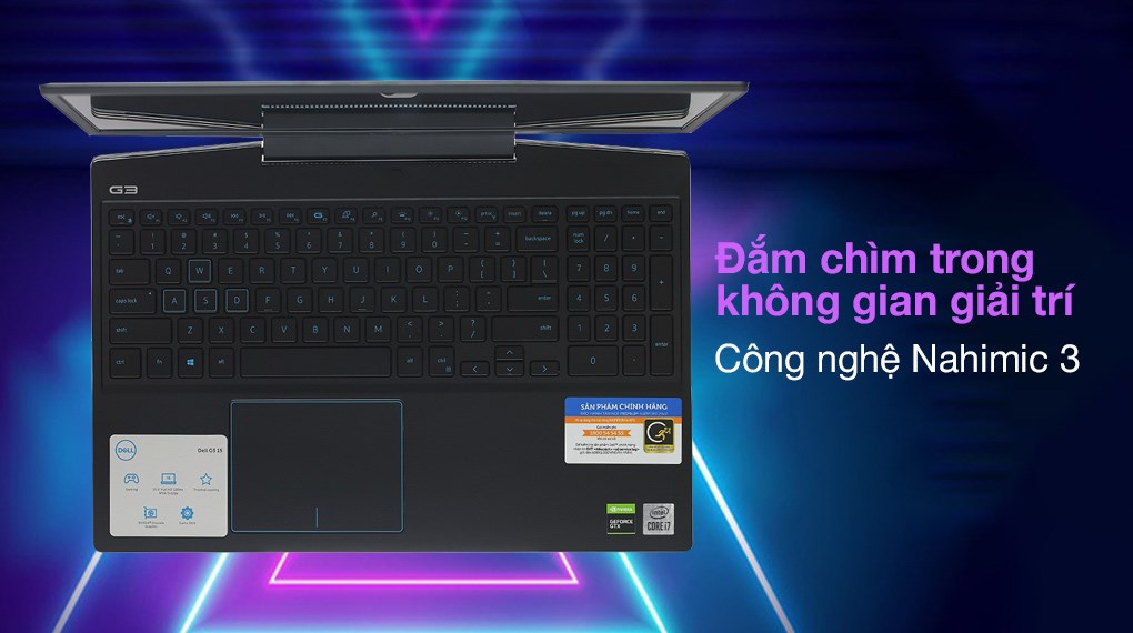 Laptop Dell Gaming G3 15 i7 10750H/16GB/512GB/4GB GTX1650Ti/120Hz/Win10 (P89F002DBL)