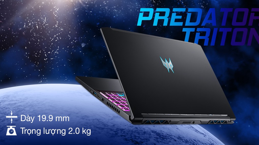 Laptop Acer Predator Triton 300 PT315 53 75LQ i7 11800H/16GB/512GB/6GB RTX3060/165Hz/Win10 (NH.QDQSV.001)