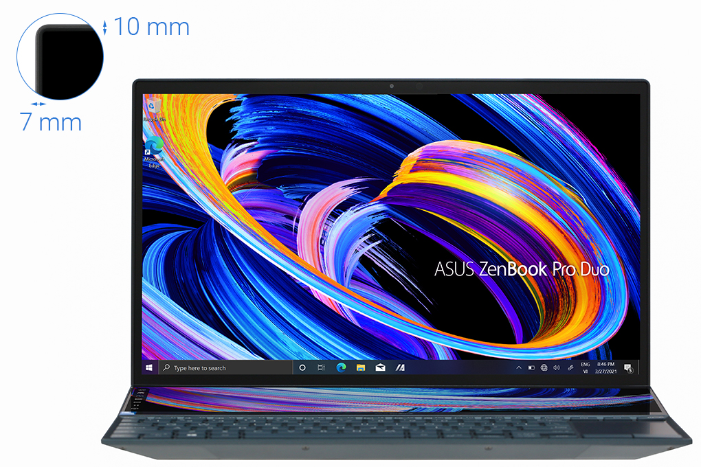 Laptop Asus ZenBook UX482EA i7 1165G7/16GB/1TB SSD/Touch/Pen/Túi/Stand/Win10 (KA111T) chính hãng