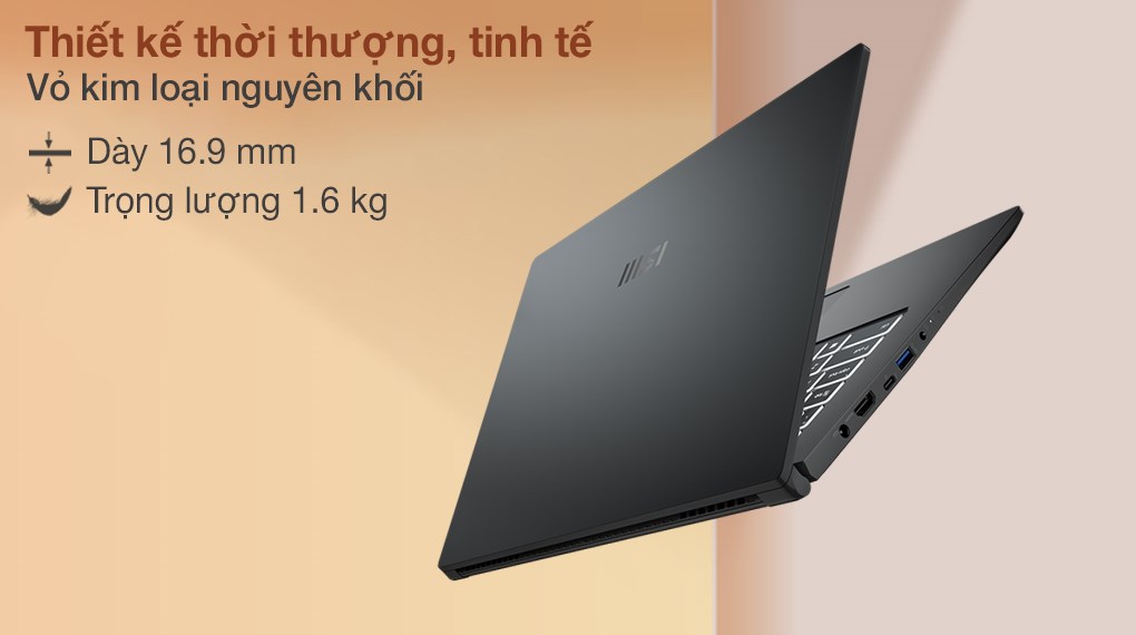 Laptop MSI Modern 15 A11MU i5 1155G7/8GB/512GB/Túi/Chuột/Win10 (680VN)