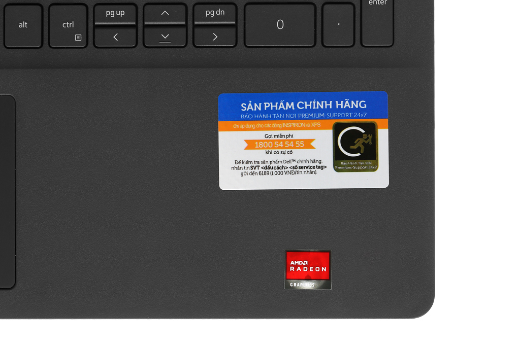 Laptop Dell Inspiron 15 3505 R5 3500U/8GB/512GB/Office H&S2019/Win10 (Y1N1T5) chính hãng
