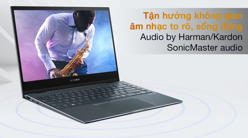 Laptop Asus ZenBook Flip UX363EA i5 1135G7/8GB/512GB/Touch/Pen/Cáp/Túi/Win10 (HP532T)