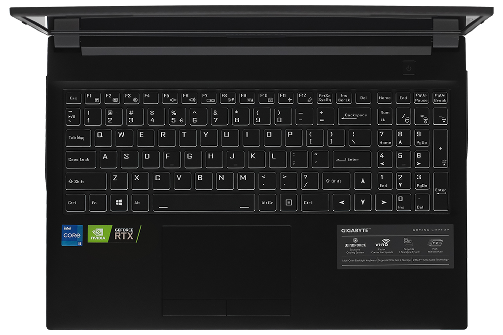 Laptop Gigabyte G5 i5 11400H/16GB/512GB/4GB RTX3050/144Hz/Win10 (GD-51S1123SH)