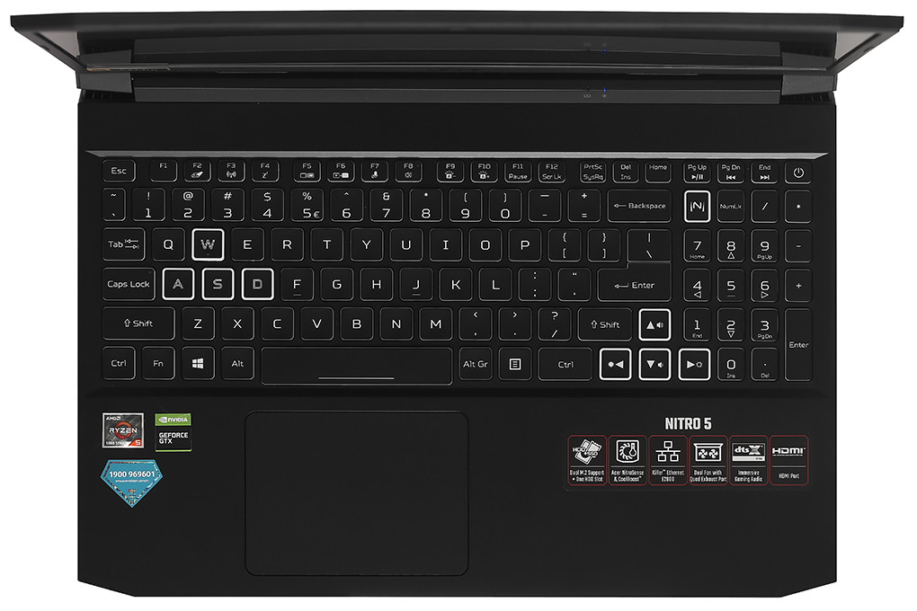 Laptop Acer Nitro 5 Gaming AN515 45 R6EV R5 5600H/8GB/512GB/144Hz/4GB GTX1650/Win11 (NH.QBMSV.006) giá tốt