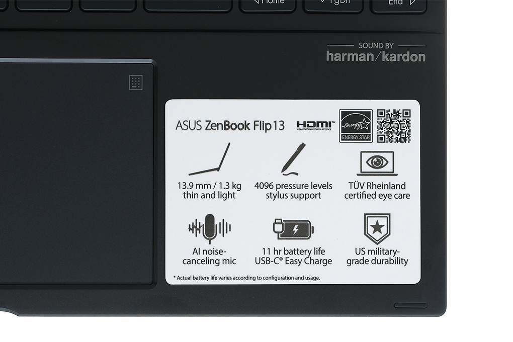 Laptop Asus ZenBook UX363EA i7 1165G7/16GB/512GB/Touch/Pen/Cáp/Túi/Win11 (HP740W)