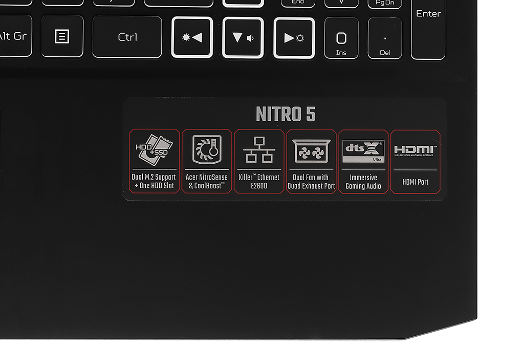 Laptop Acer Nitro 5 AN515 45 R9SC R7 5800H/8GB/512GB/8GB RTX3070/144Hz/Win10 (NH.QBRSV.001) giá tốt