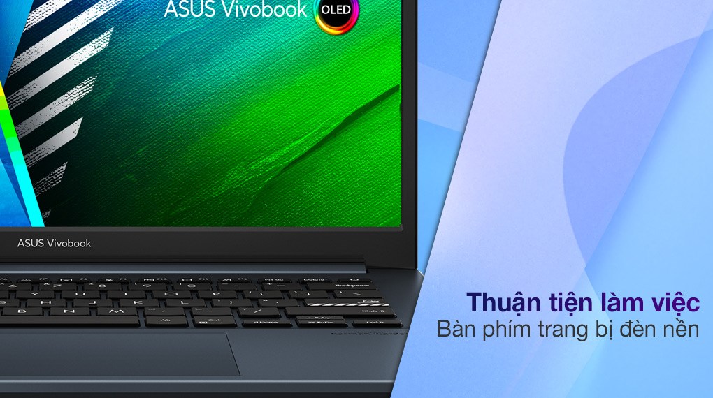 Laptop Asus VivoBook Pro 14 OLED M3401QA R7 5800H/8GB//512GB/90Hz/Win11 (KM040W)