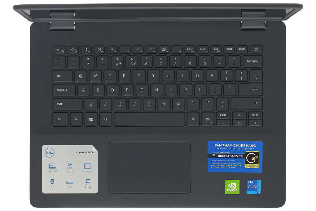 Laptop Dell Vostro 3400 i7 1165G7/8GB/512GB/2GB MX330/Office H&S/Win11 (V4I7015W1) chính hãng