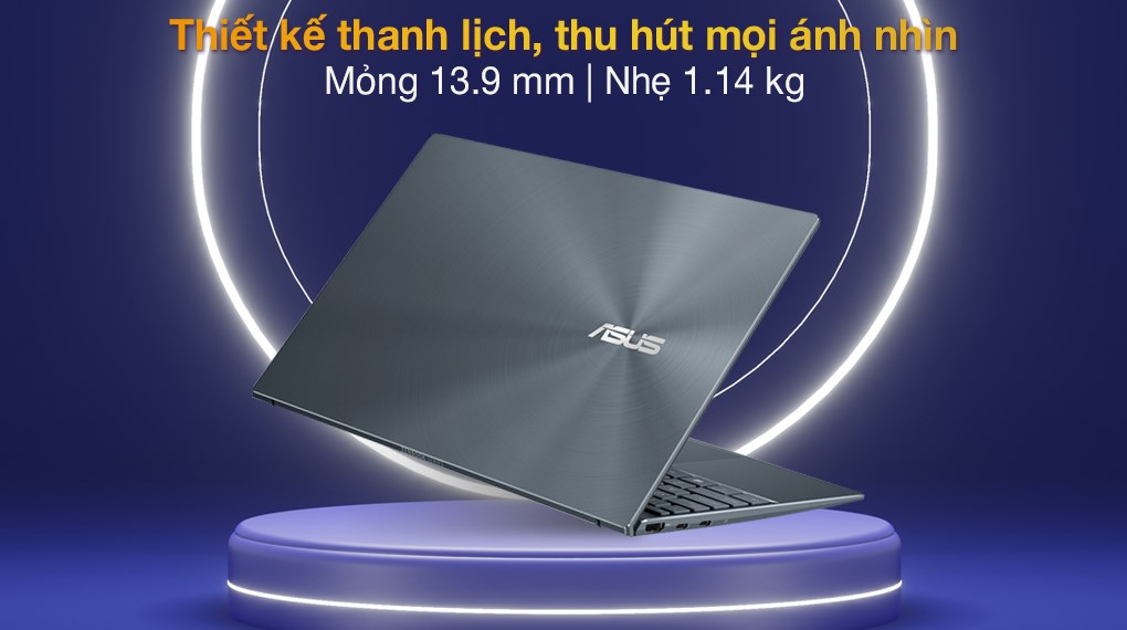 Laptop Asus ZenBook UX325EA i5 1135G7/8GB/512GB/Cáp/Túi/Win11 (KG656W)