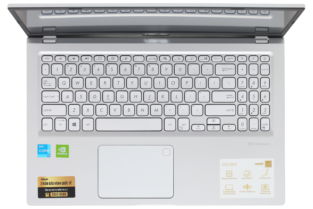 Laptop Asus VivoBook X515EP i5 1135G7/8GB/512GB/2GB MX330/Win11 (BQ400W)