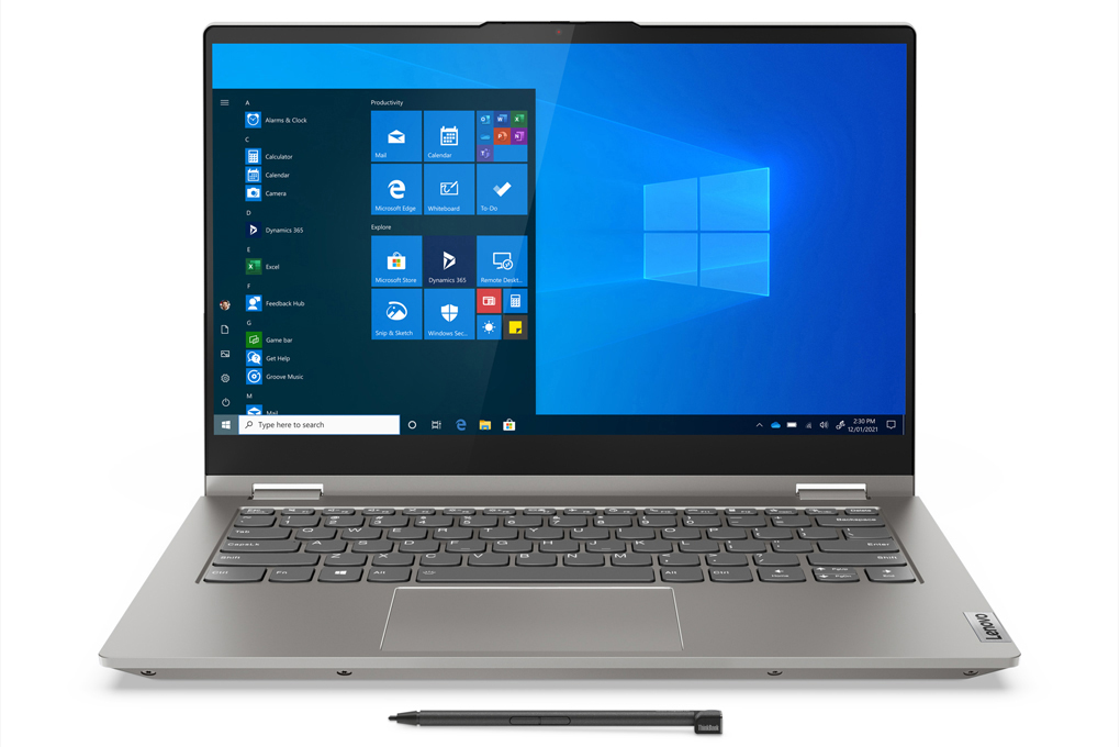 Laptop Lenovo ThinkBook 14s Yoga ITL i5 1135G7/16GB/512GB/Touch/Pen/Win11 (20WE007NVN) chính hãng