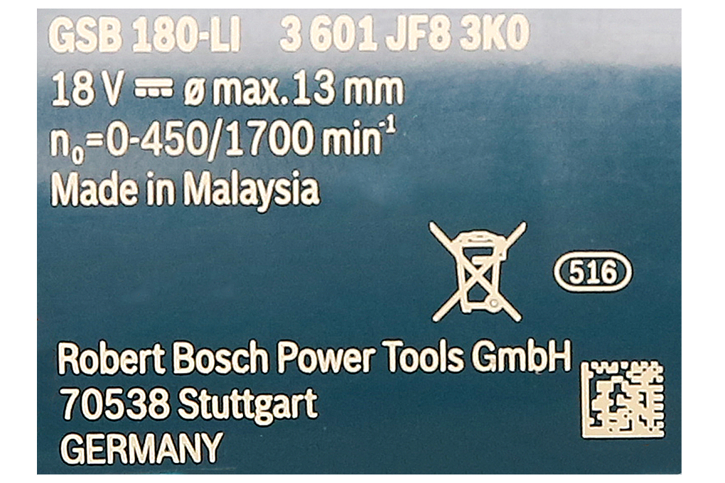 Bán máy khoan động lực dùng pin Bosch GSB 180-LI + phụ kiện