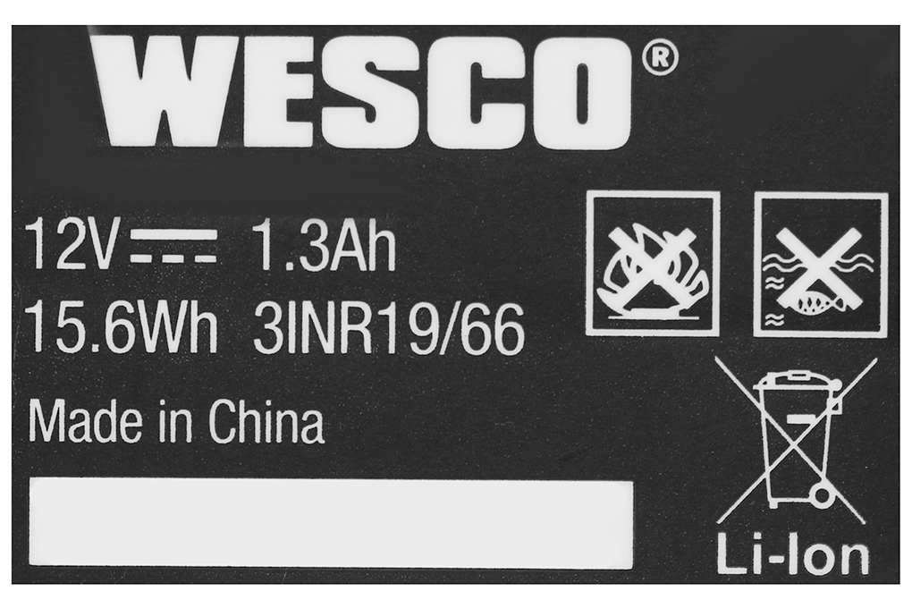 Máy khoan pin Wesco Ws2550K
