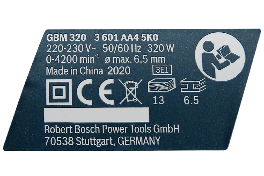 Máy khoan điện Bosch GBM 320 320W