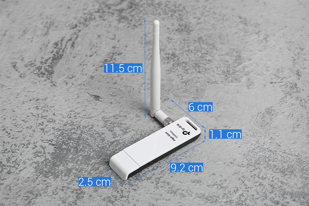 USB Wifi 150Mbps TP-Link TL-WN722N Trắng