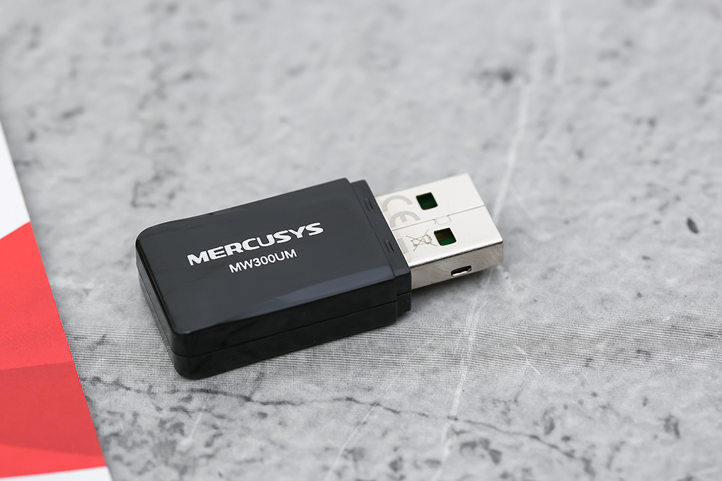 USB Wifi 300 Mbps Mercusys MW300UM Đen
