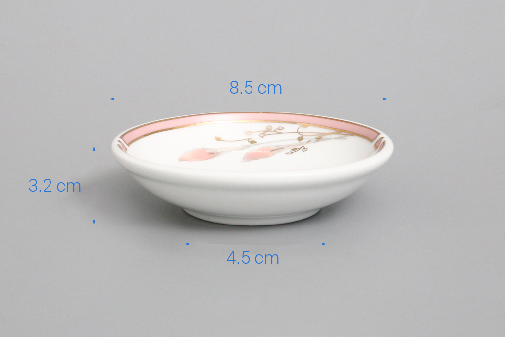 Dĩa chấm sứ 8.5 cm Chuan Kuo CK01 TA2103-1012 giá tốt
