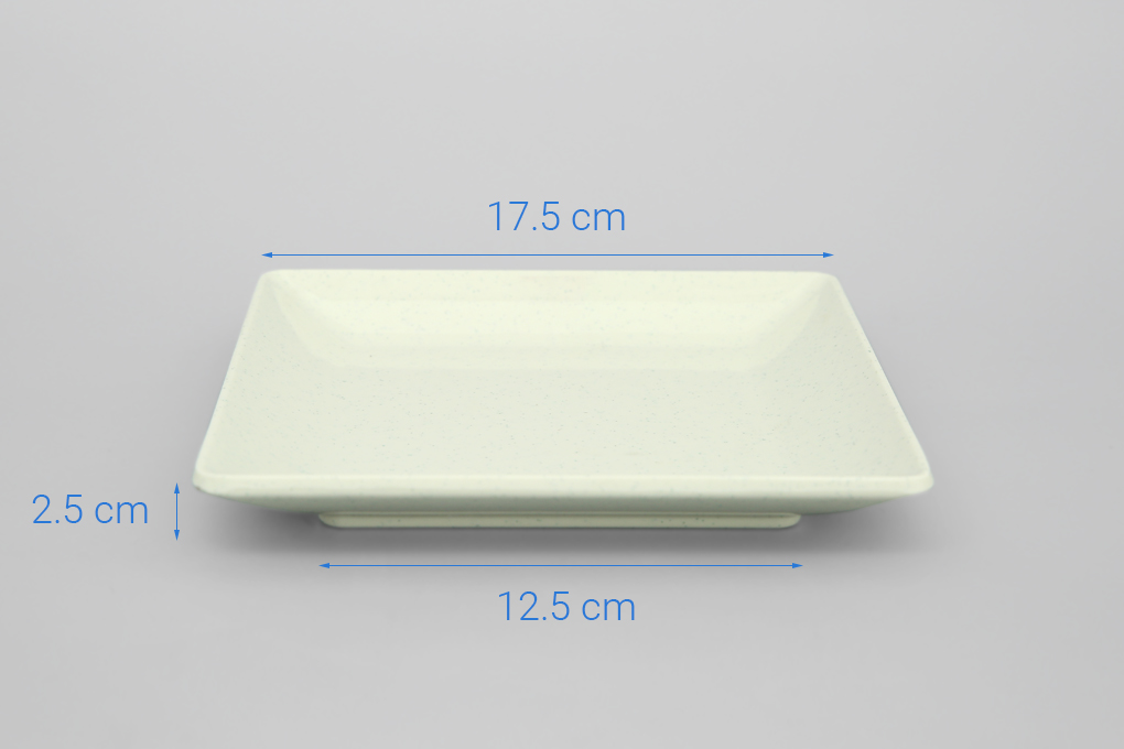 Dĩa sâu nhựa Melamine 17.5 cm Superware DV128-7