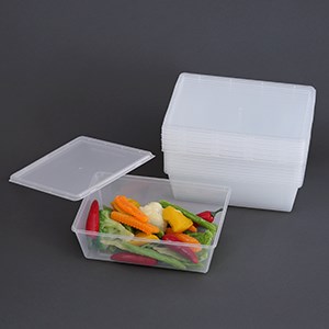 Bộ 10 hộp đựng thực phẩm nhựa 1 lít DMGK