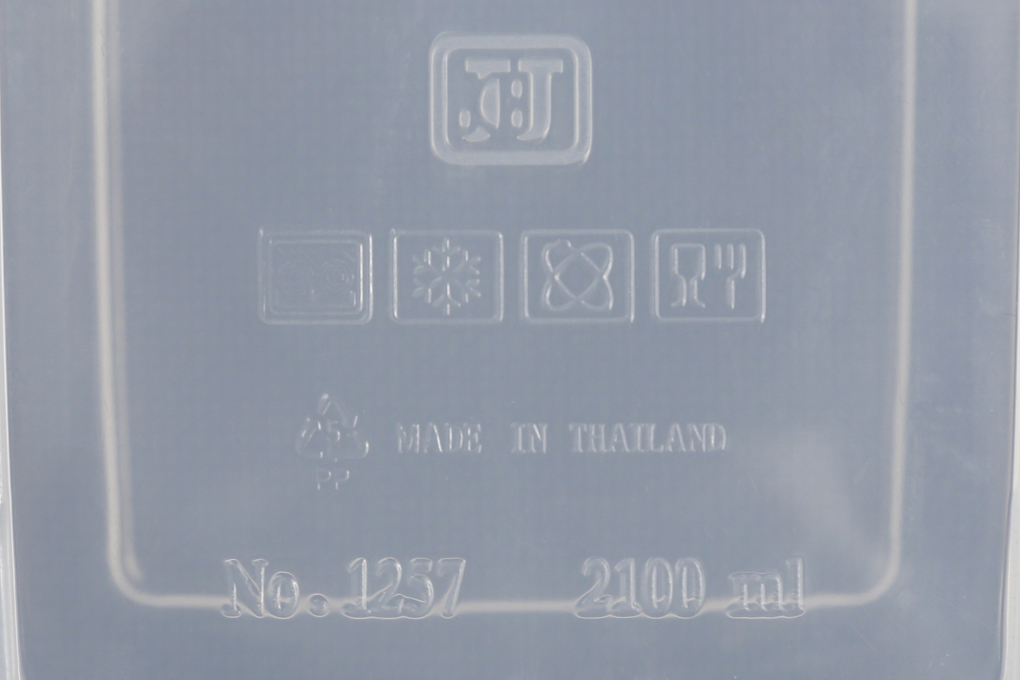 Hộp đựng thực phẩm nhựa Thái Lan 2.1 lít JCJ HN006