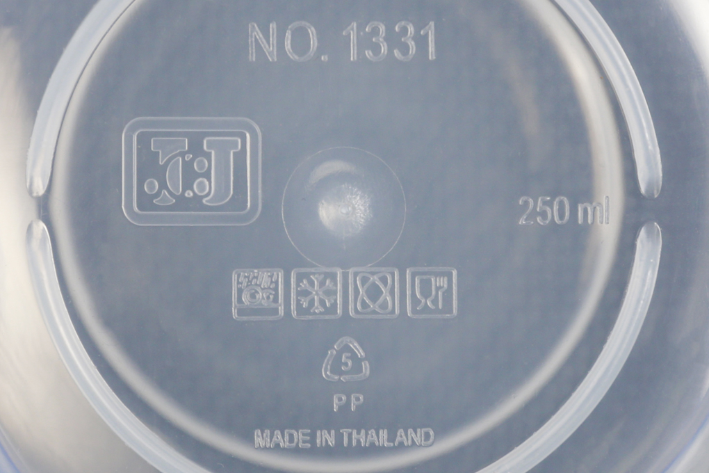 Hộp đựng thực phẩm nhựa Thái Lan 250 ml JCJ HN007