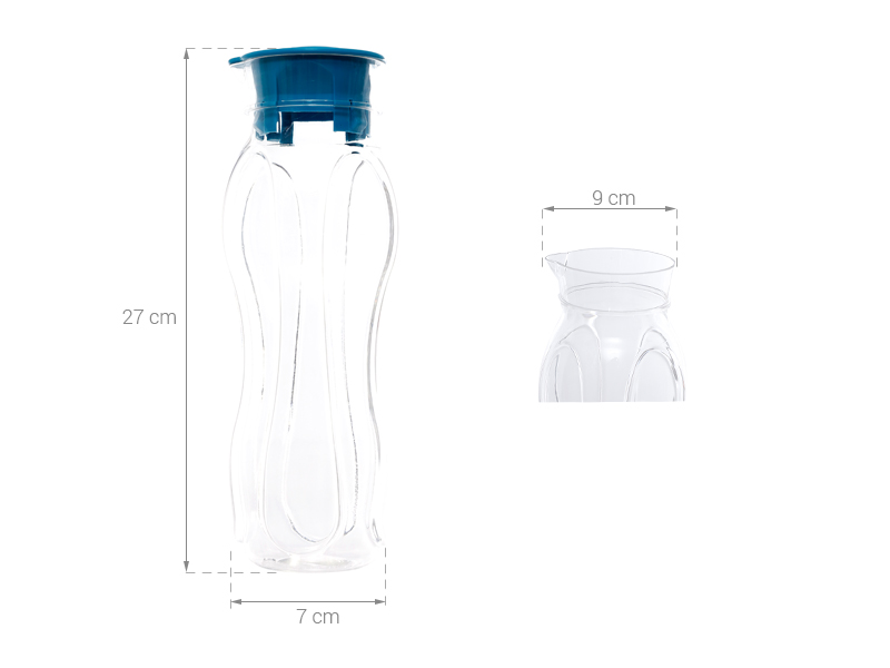 Bình đựng nước nhựa 1.05 lít Pioneer PNP3405