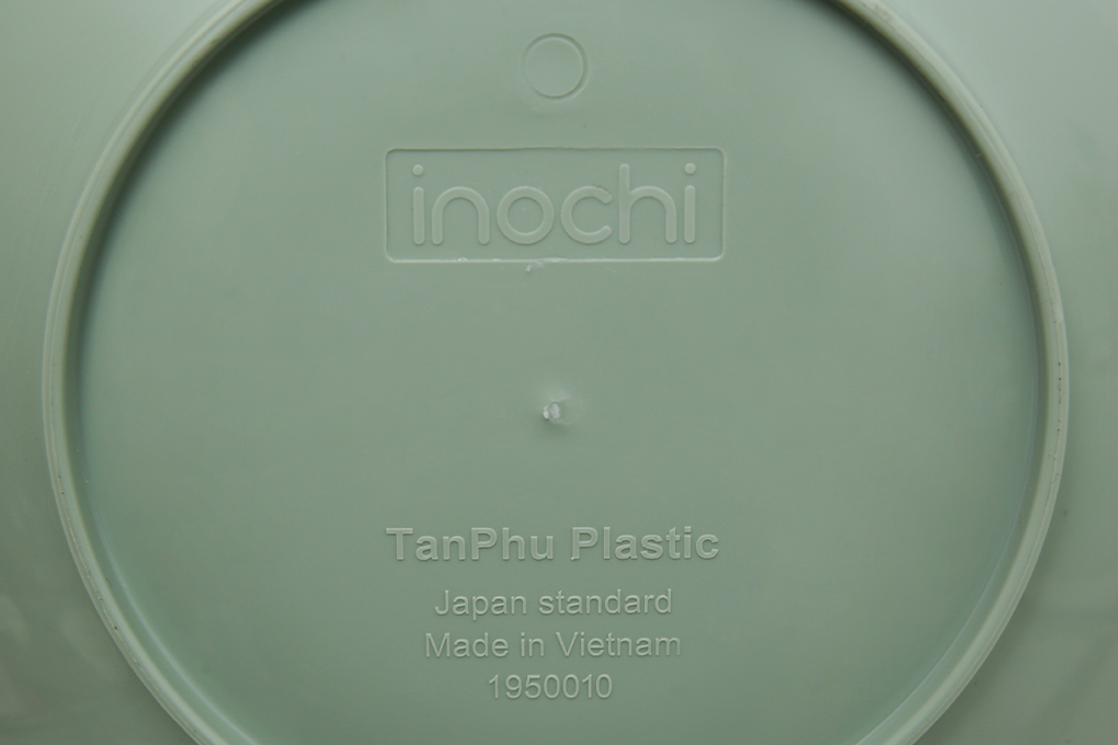 Thau rổ nhựa Yoko Inochi TRBO0030 bộ 2 cái xanh 30cm