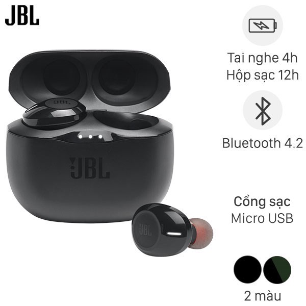 Tai nghe Bluetooth True Wireless JBL T120