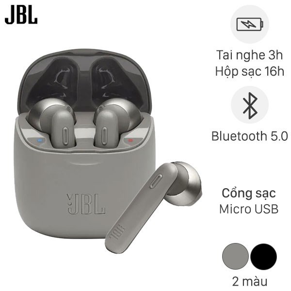 Tai nghe Bluetooth True Wireless JBL T220