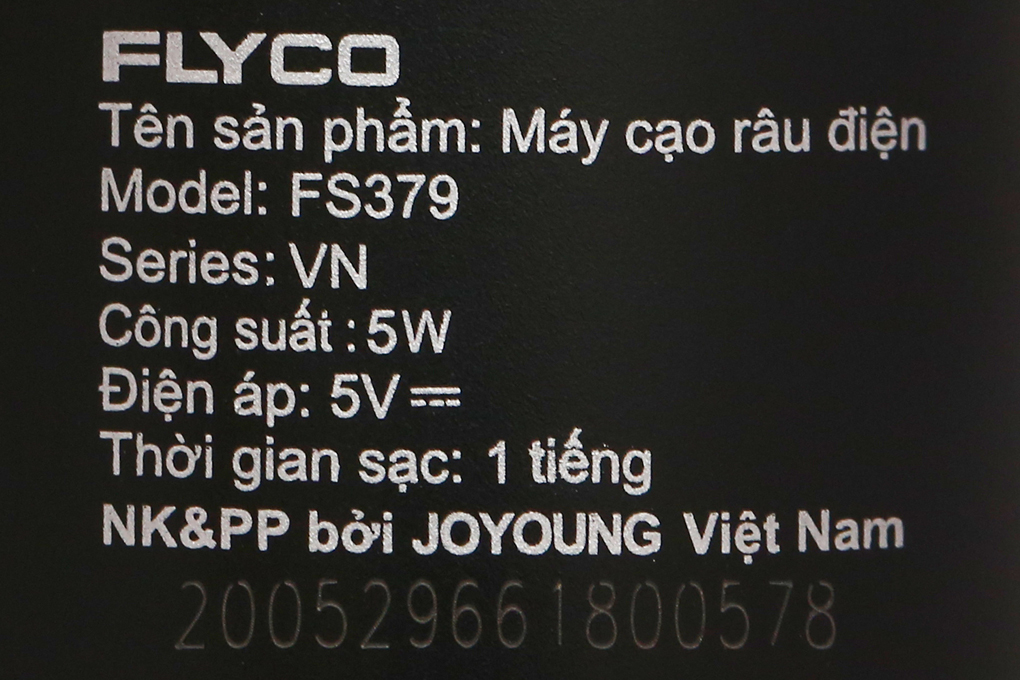Máy cạo râu Flyco FS379VN