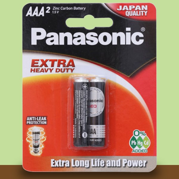 Pin AAA 2 viên Manganese Panasonic R03NT-2B