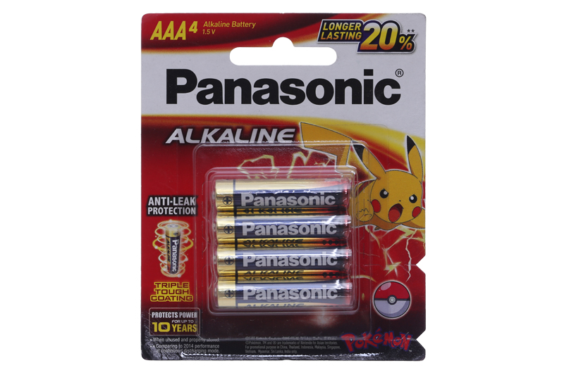 Pin AAA 4 viên Panasonic Alkaline LR03T-4BPKV