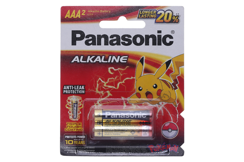 Pin AAA 2 viên Panasonic Alkaline LR03T-2BPKV