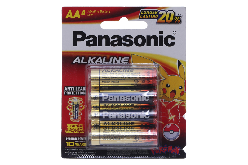 Pin AA 4 viên Panasonic Alkaline LR6T-4BPKV