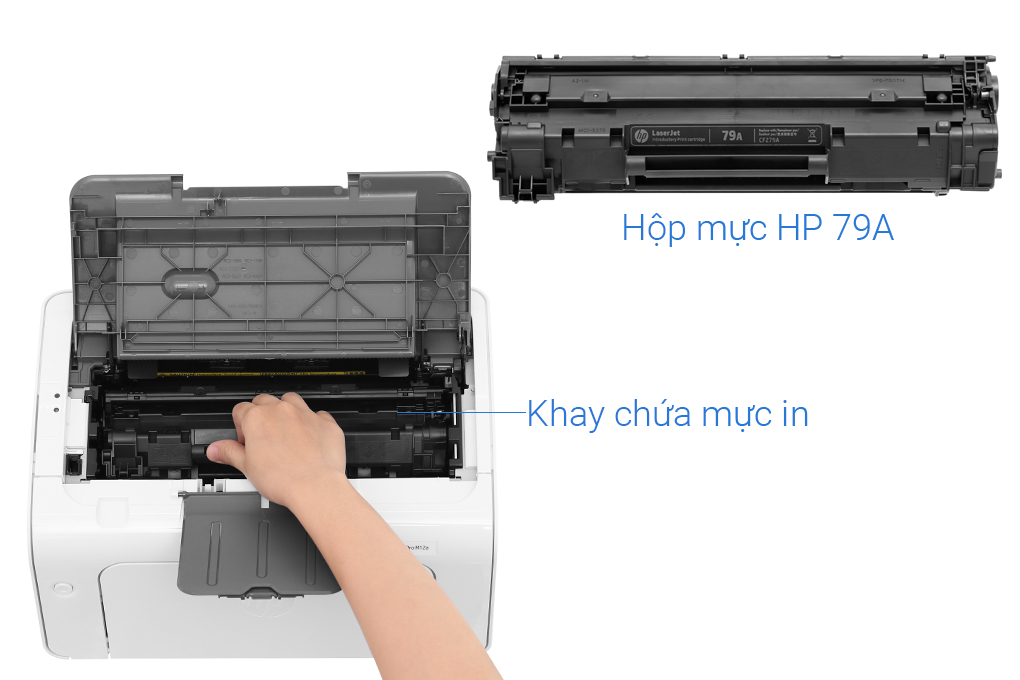 Máy in HP LaserJet Pro M12a (T0L45A)