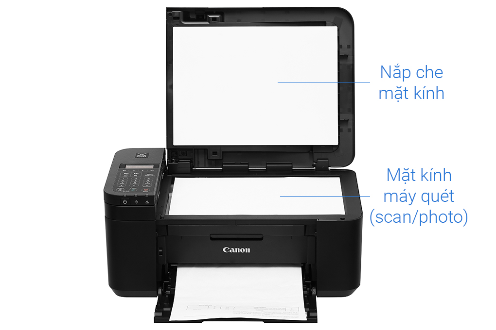 Máy in phun màu Canon TR4570S đa năng In-scan-copy-fax WiFi giá tốt