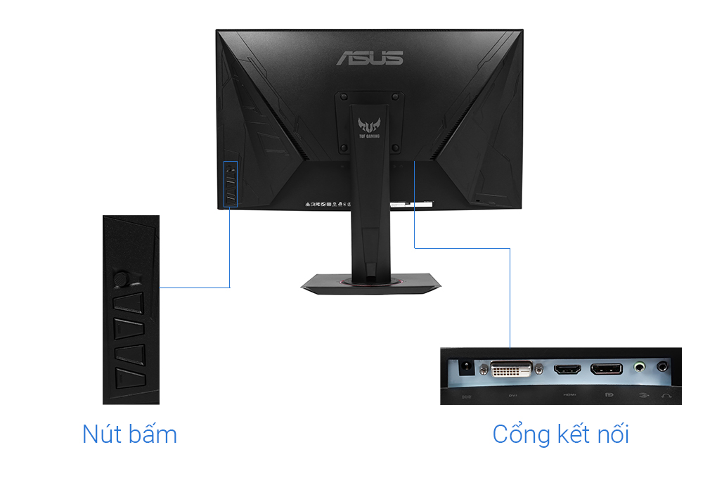 Màn hình máy tính ASUS LCD TUF Gaming 27 inch Full HD 1ms 165Hz (VG27VQ)