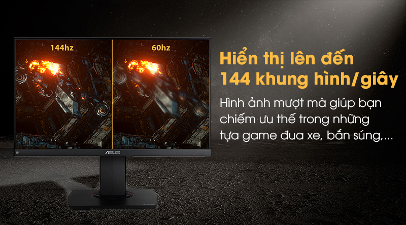 Màn hình máy tính ASUS LCD TUF Gaming 23.8 inch Full HD 1ms 144Hz (VG249Q)