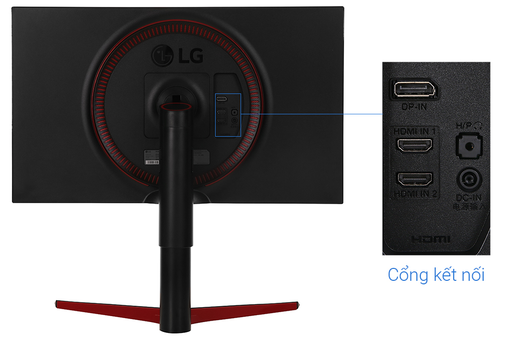Màn hình máy tính LG LCD UltraGear Gaming 27GL650F-B.ATV 27 inch Full HD 144Hz 1ms