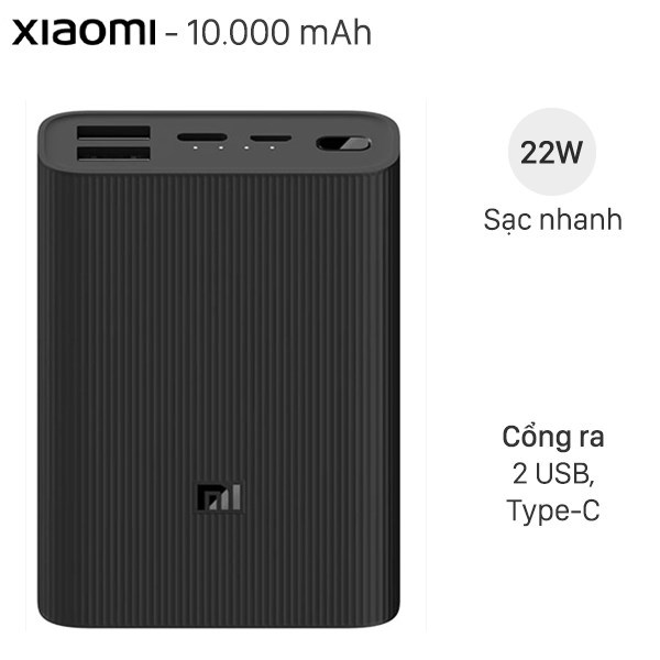 Xiaomi Power Bank 3 Ultra Compact