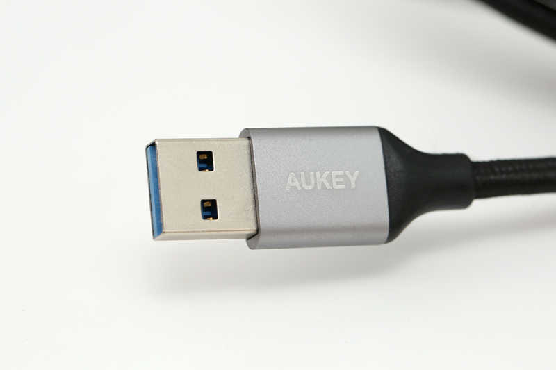 Cáp USB Type-C 1 m AUKEY CB-CD2 Xám
